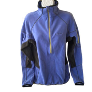 COLUMBIA OmniHeat 1/2 Zip Fleece Size Large